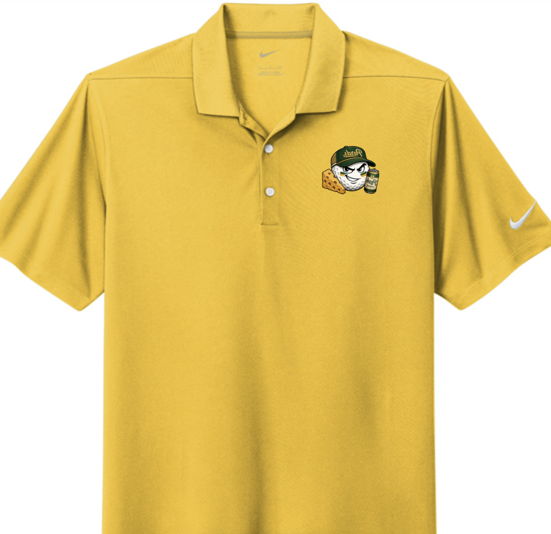 Cheesehead Polo — front